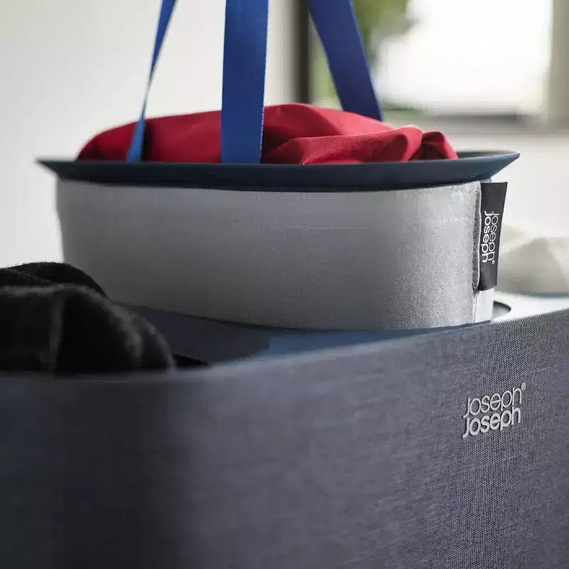 Joseph Joseph Tota Trio 90L Laundry Basket - Black