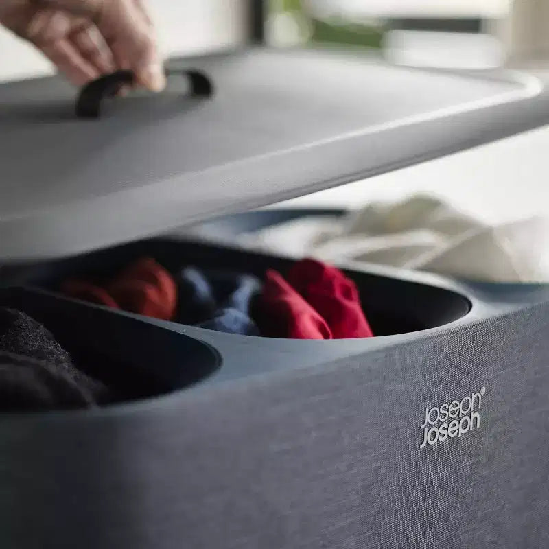 Joseph Joseph Tota Trio 90L Laundry Basket - Black