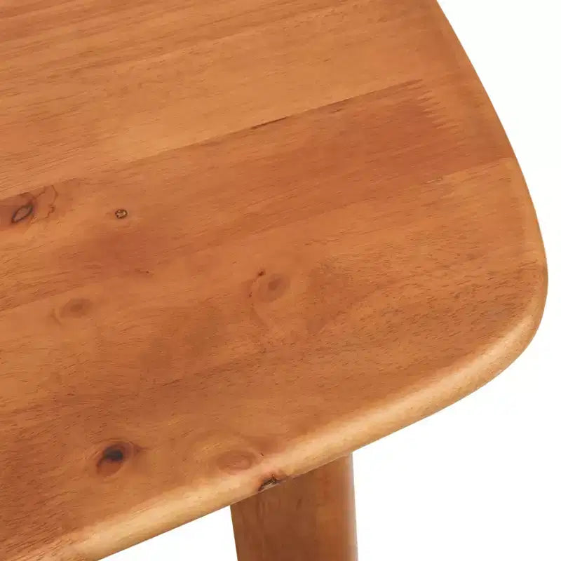Buylateral Nettie Mid Century Modern Rectangular Dining Table Walnut Finish
