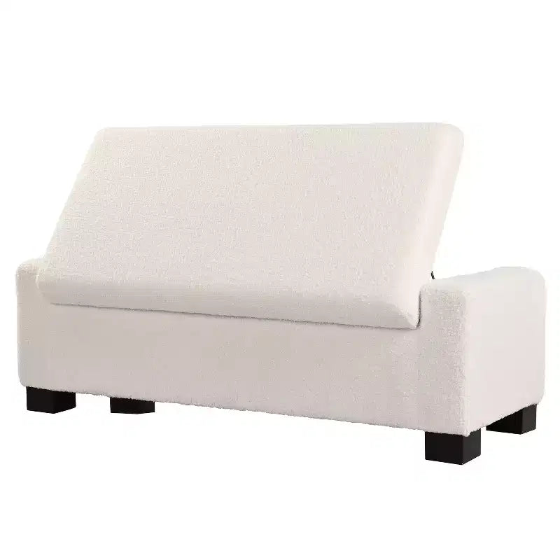 Christopher Knight Home Silas Indoor Upholstered Modern Storage Ottoman Beige