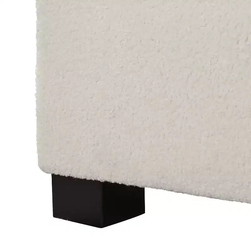 Christopher Knight Home Silas Indoor Upholstered Modern Storage Ottoman Beige