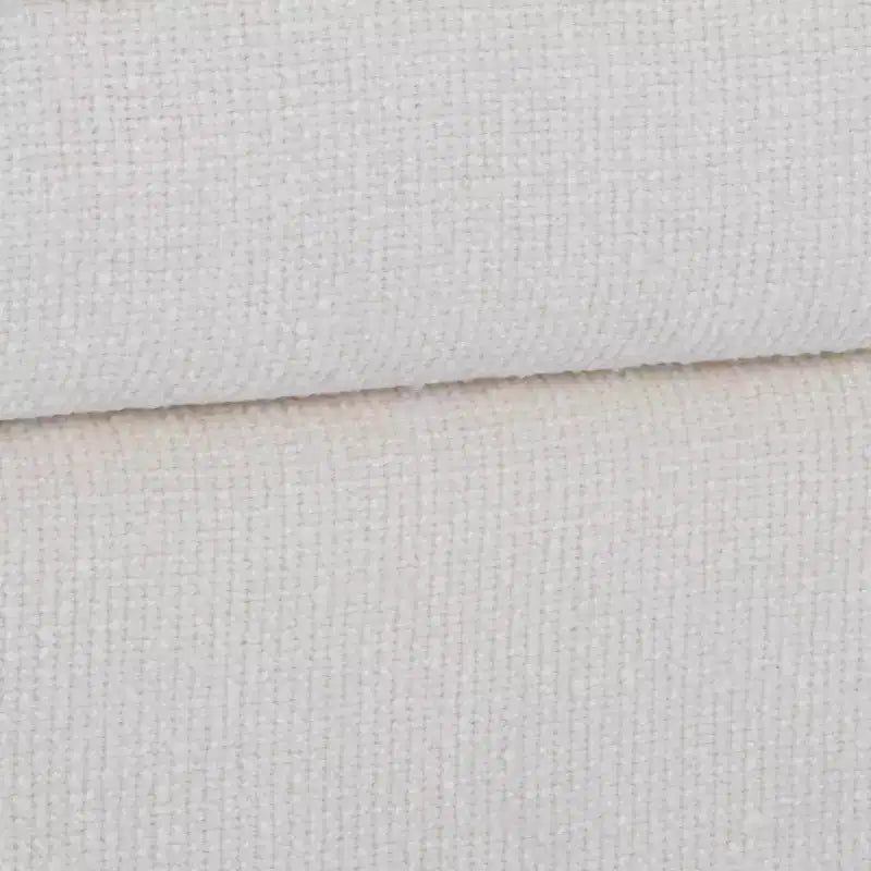 LumiSource Daniella Bench Black Metal/Cream Fabric