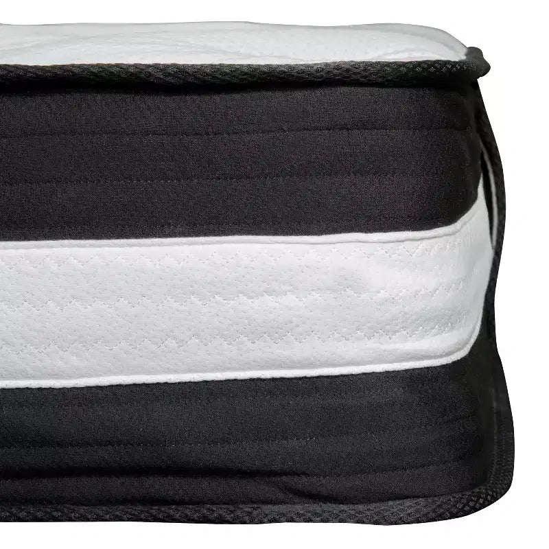 Flash Furniture Capri Comfortable Sleep 10 Inch CertiPUR-US Certified Hybrid Pocket Spring Mattress, Mattress in a Box