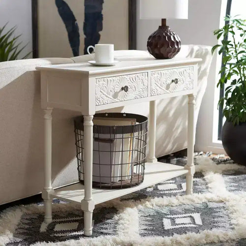 Josie 2 Drawer Console Table - CNS5708 -Safavieh
