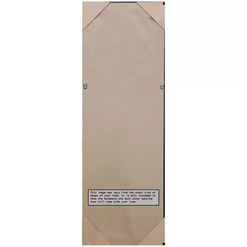 19 x 53 Regis Framed Full Length on the Door Mirror - Amanti Art