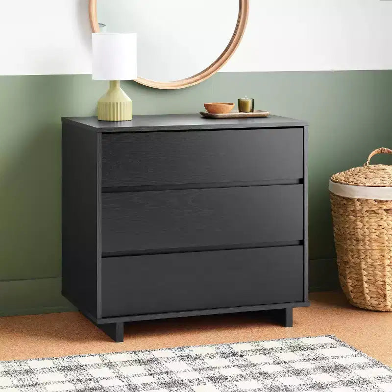 Modern 32 Wide 3 Drawer Dresser - Room Essentials