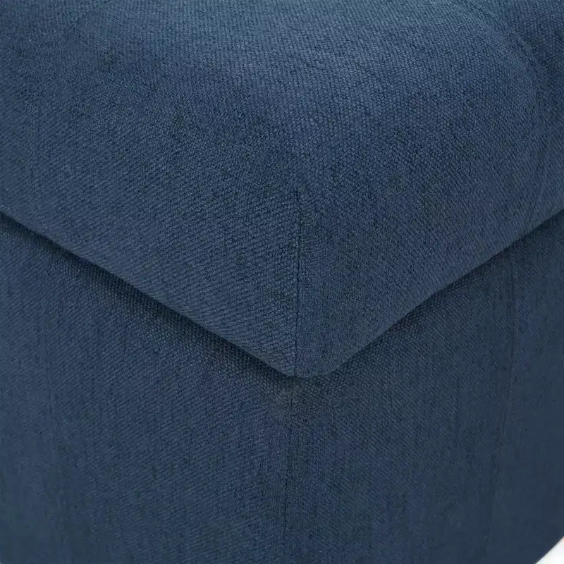 Isabella Contemporary Tufted Fabric Storage Ottoman - Christopher Knight Home