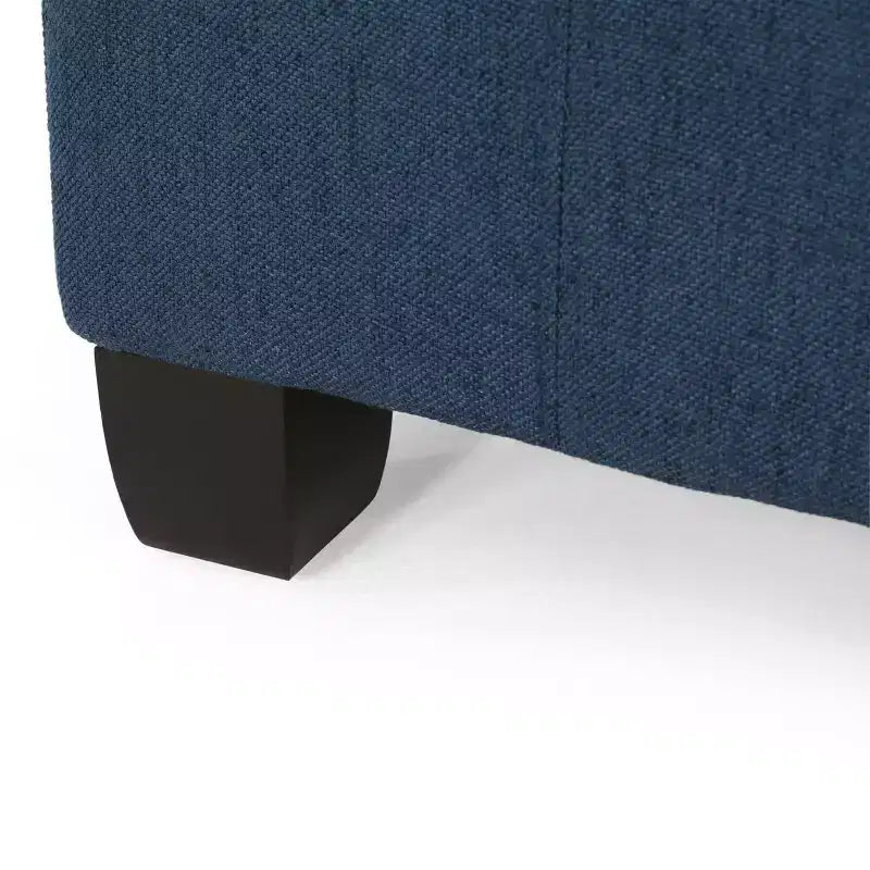 Isabella Contemporary Tufted Fabric Storage Ottoman - Christopher Knight Home