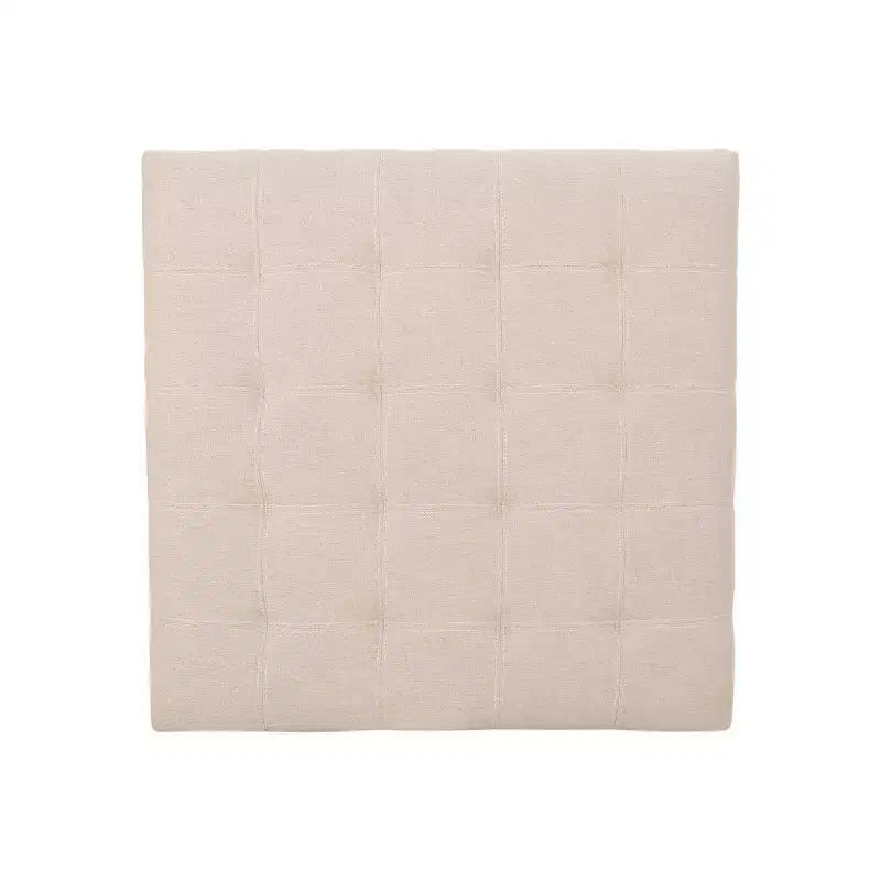 Isabella Contemporary Tufted Fabric Storage Ottoman - Christopher Knight Home