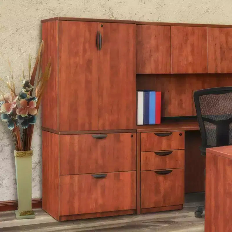 Legacy File with Stackable Storage Cabinet - Regency