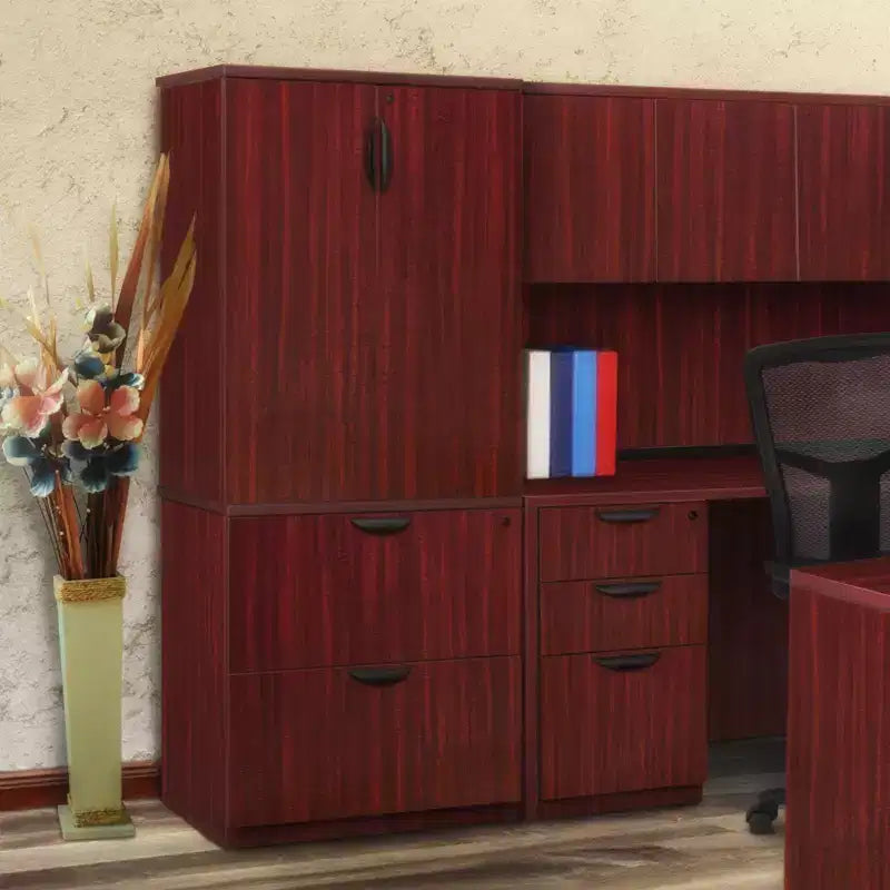 Legacy File with Stackable Storage Cabinet - Regency