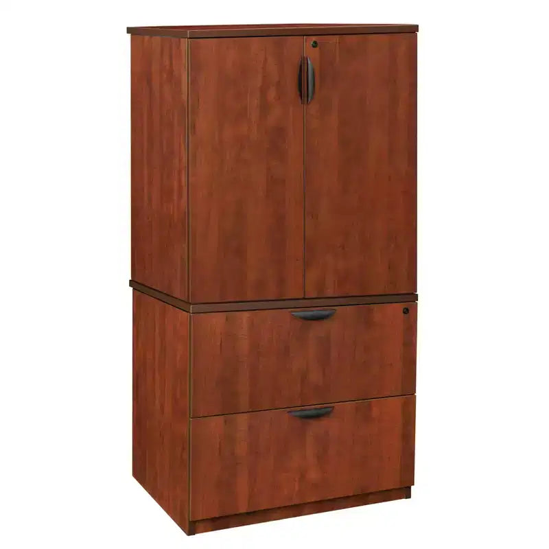 Legacy File with Stackable Storage Cabinet - Regency