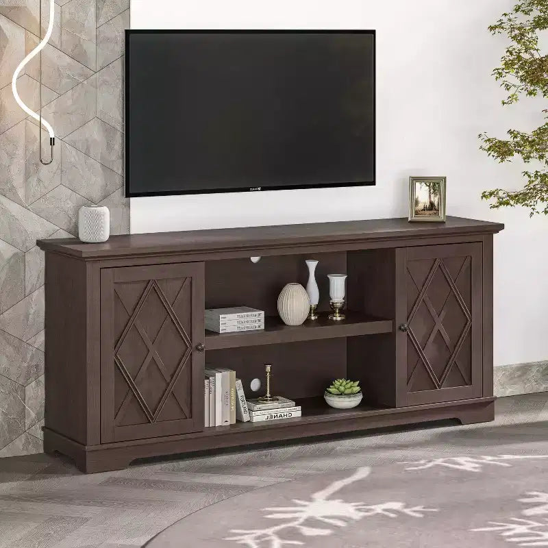 70" Farmhouse Style TV Stand for TVs up to 78" - Festivo