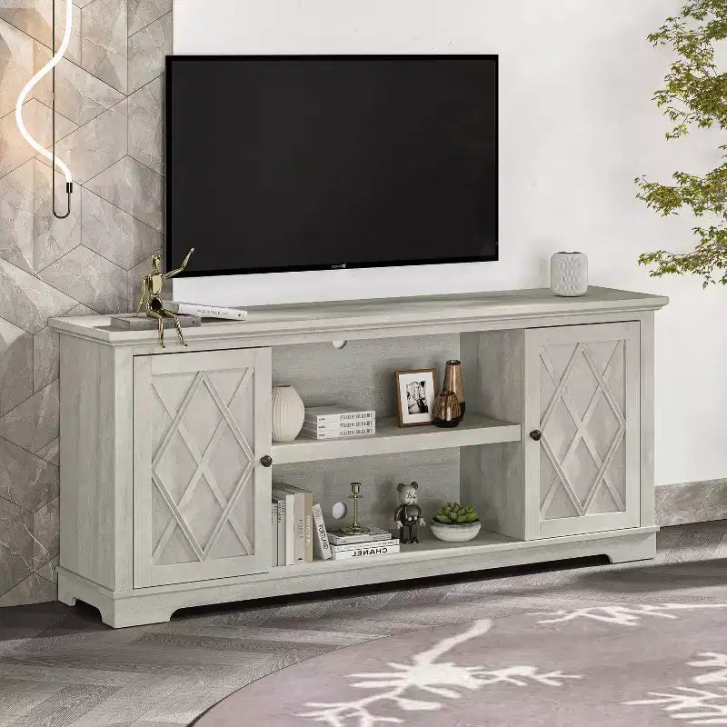 70" Farmhouse Style TV Stand for TVs up to 78" - Festivo