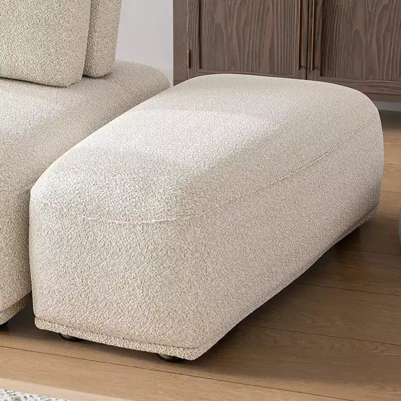 HOMES: Inside + Out Povoa Modern Modular Trapezoidal Ottoman