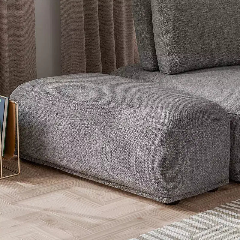 HOMES: Inside + Out Povoa Modern Modular Trapezoidal Ottoman