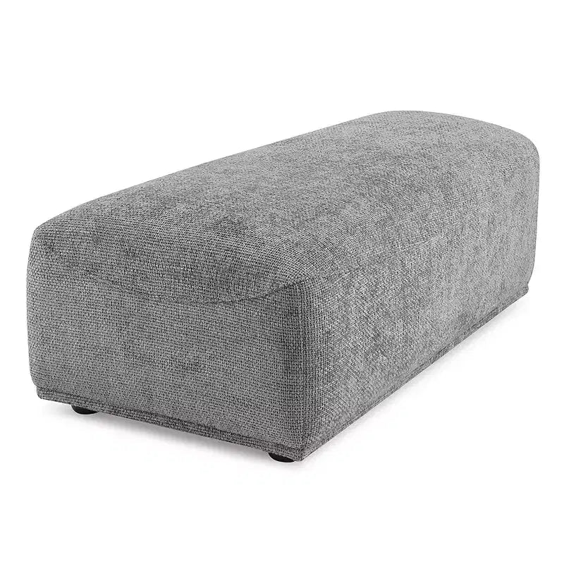 HOMES: Inside + Out Povoa Modern Modular Trapezoidal Ottoman