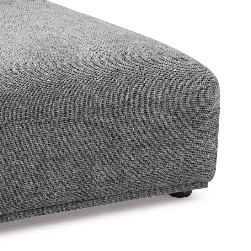 HOMES: Inside + Out Povoa Modern Modular Trapezoidal Ottoman