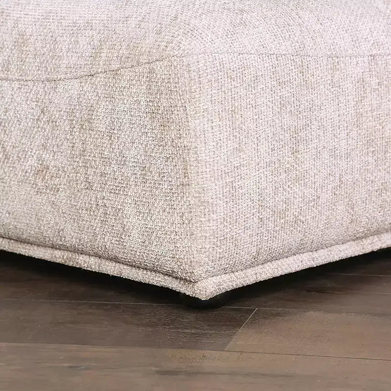 HOMES: Inside + Out Povoa Modern Modular Trapezoidal Ottoman