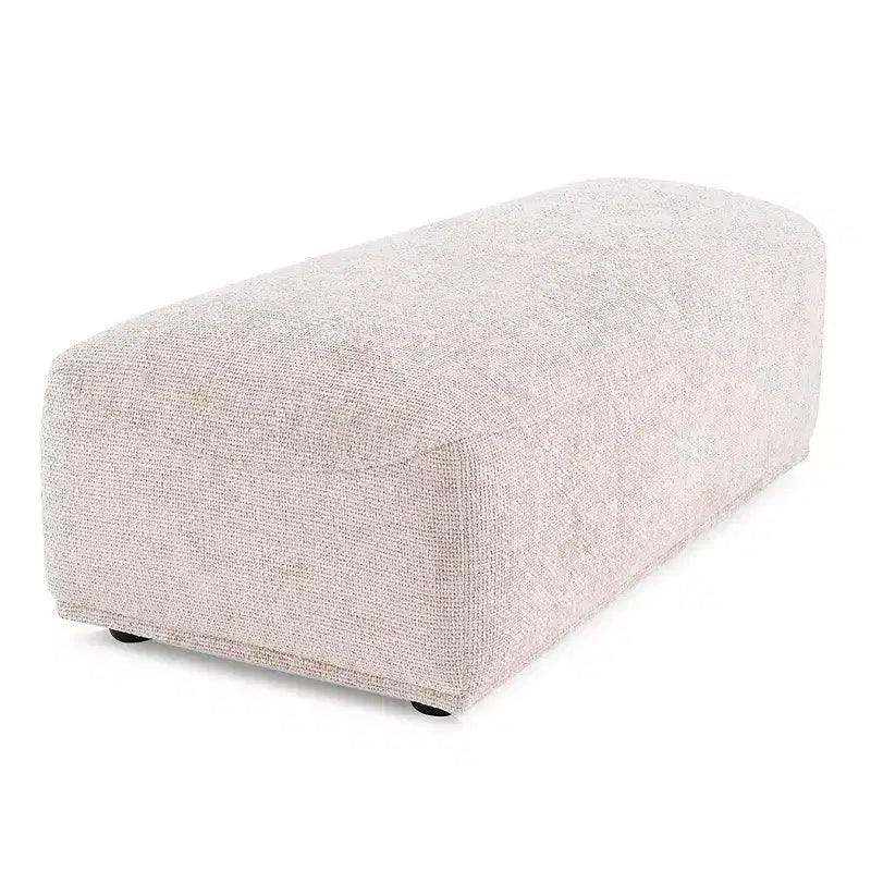 HOMES: Inside + Out Povoa Modern Modular Trapezoidal Ottoman