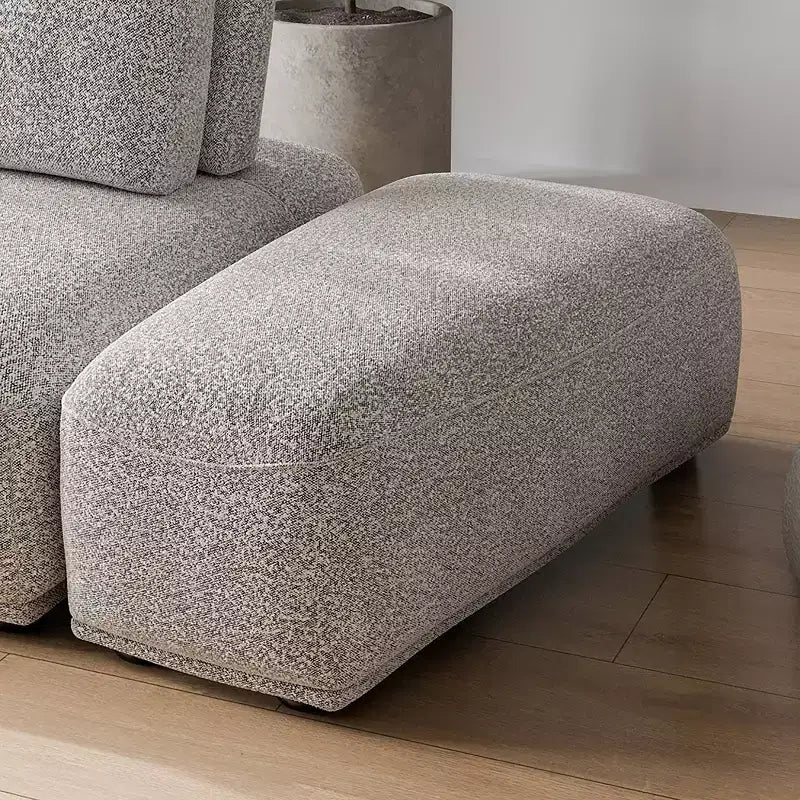 HOMES: Inside + Out Povoa Modern Modular Trapezoidal Ottoman