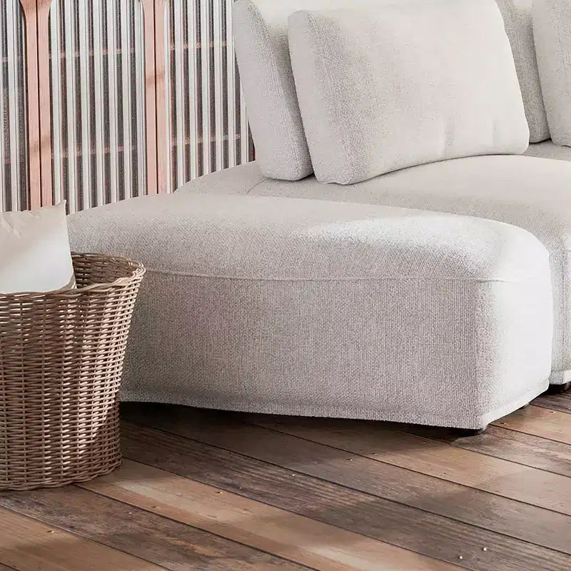 HOMES: Inside + Out Povoa Modern Modular Trapezoidal Ottoman