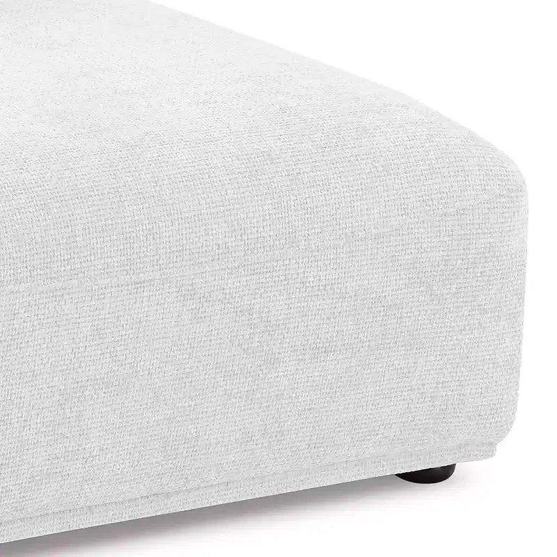 HOMES: Inside + Out Povoa Modern Modular Trapezoidal Ottoman