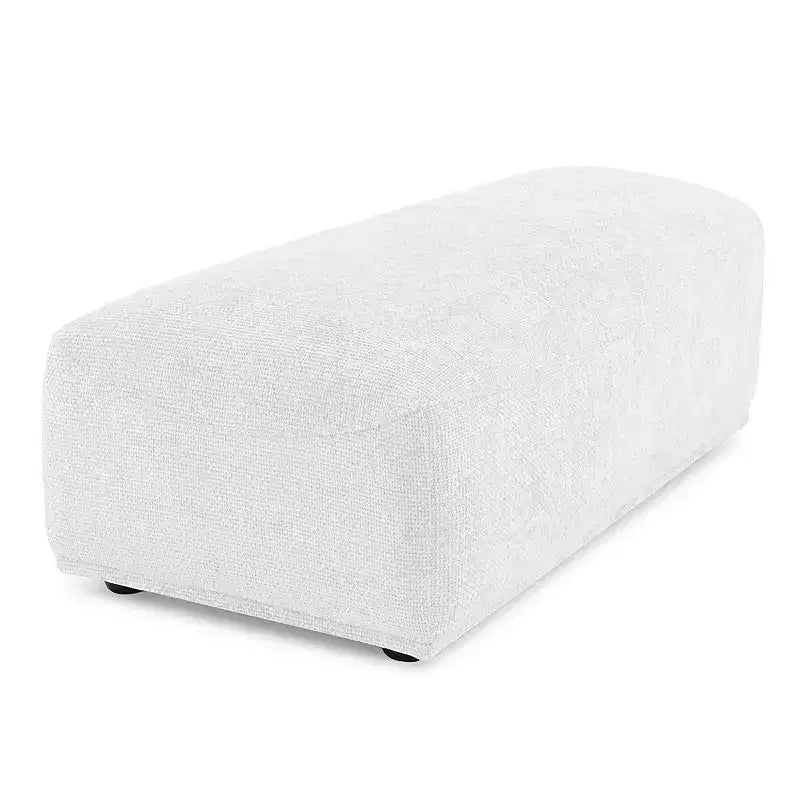 HOMES: Inside + Out Povoa Modern Modular Trapezoidal Ottoman