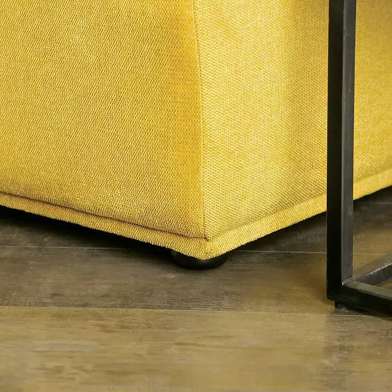 HOMES: Inside + Out Povoa Modern Modular Trapezoidal Ottoman