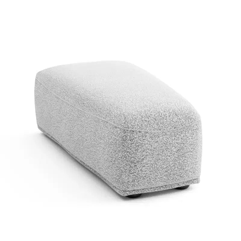 HOMES: Inside + Out Povoa Modern Modular Trapezoidal Ottoman