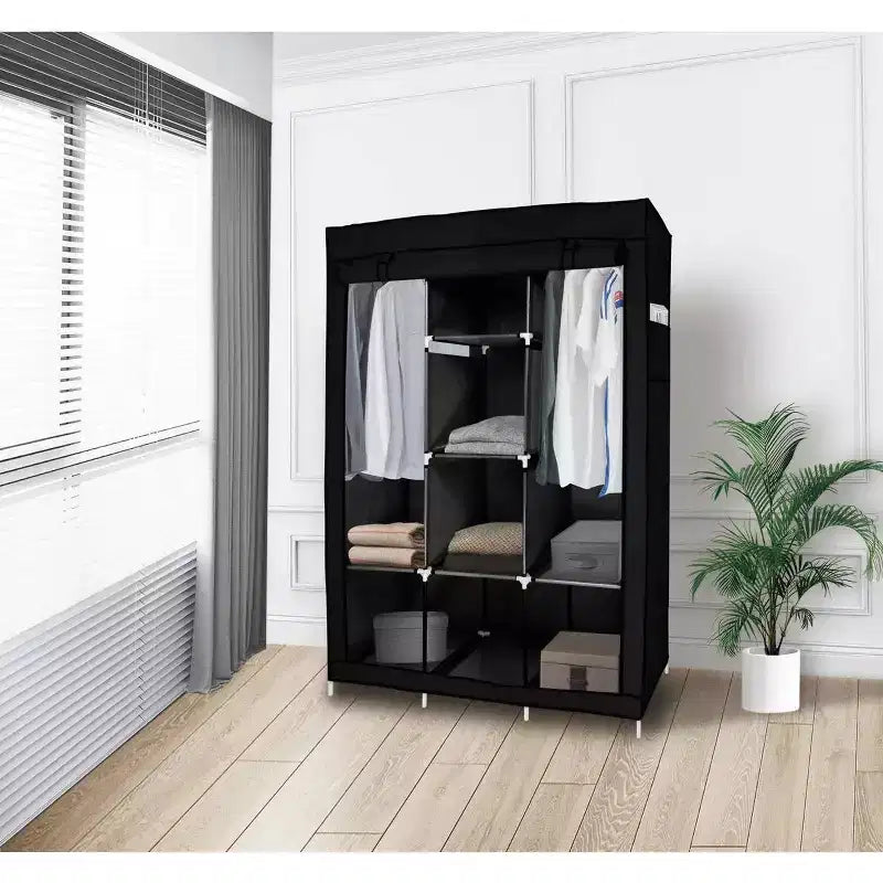 J&V TEXTILES Portable Free Standing Closet