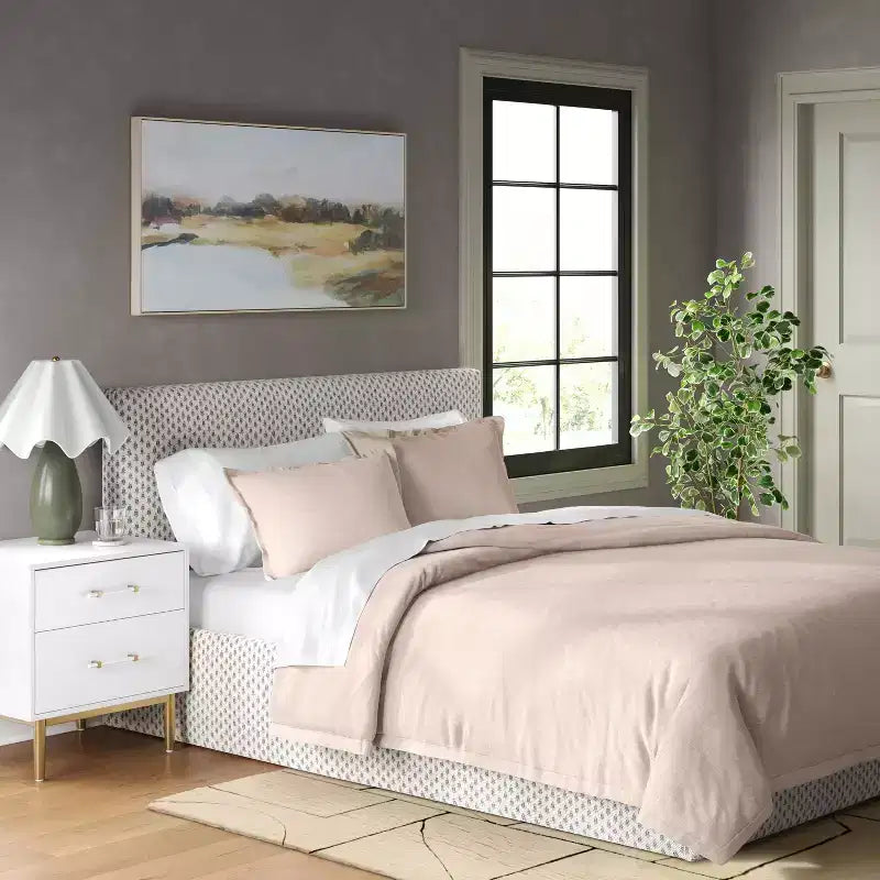 Sophia Square Low Platform Bed - Threshold
