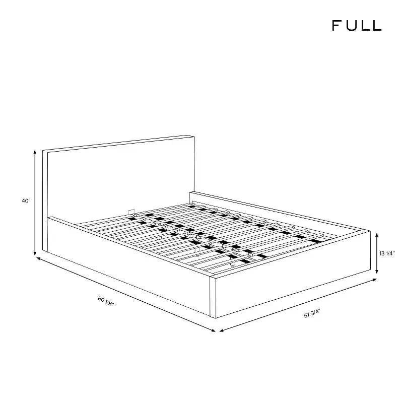 Sophia Square Low Platform Bed - Threshold